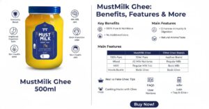 MustMilk Ghee 500ml